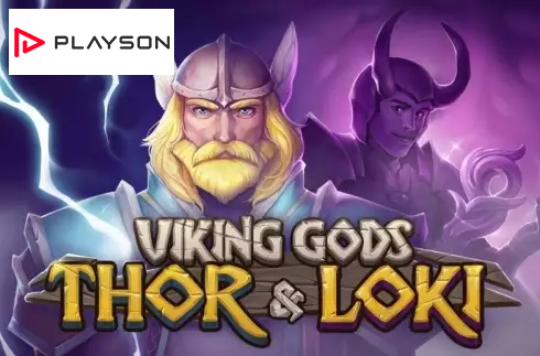 Viking Gods Thor and Loki